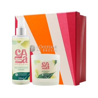 Presente Frescor Revigorante: Perfume de Ambiente e Vela Perfumada